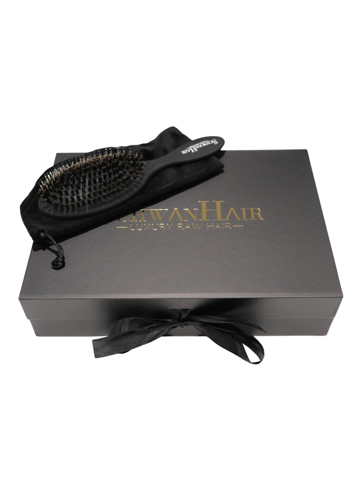Luxury Storage Box from Schwan Hair and Smooth & Shine Brush by Schwan Hair