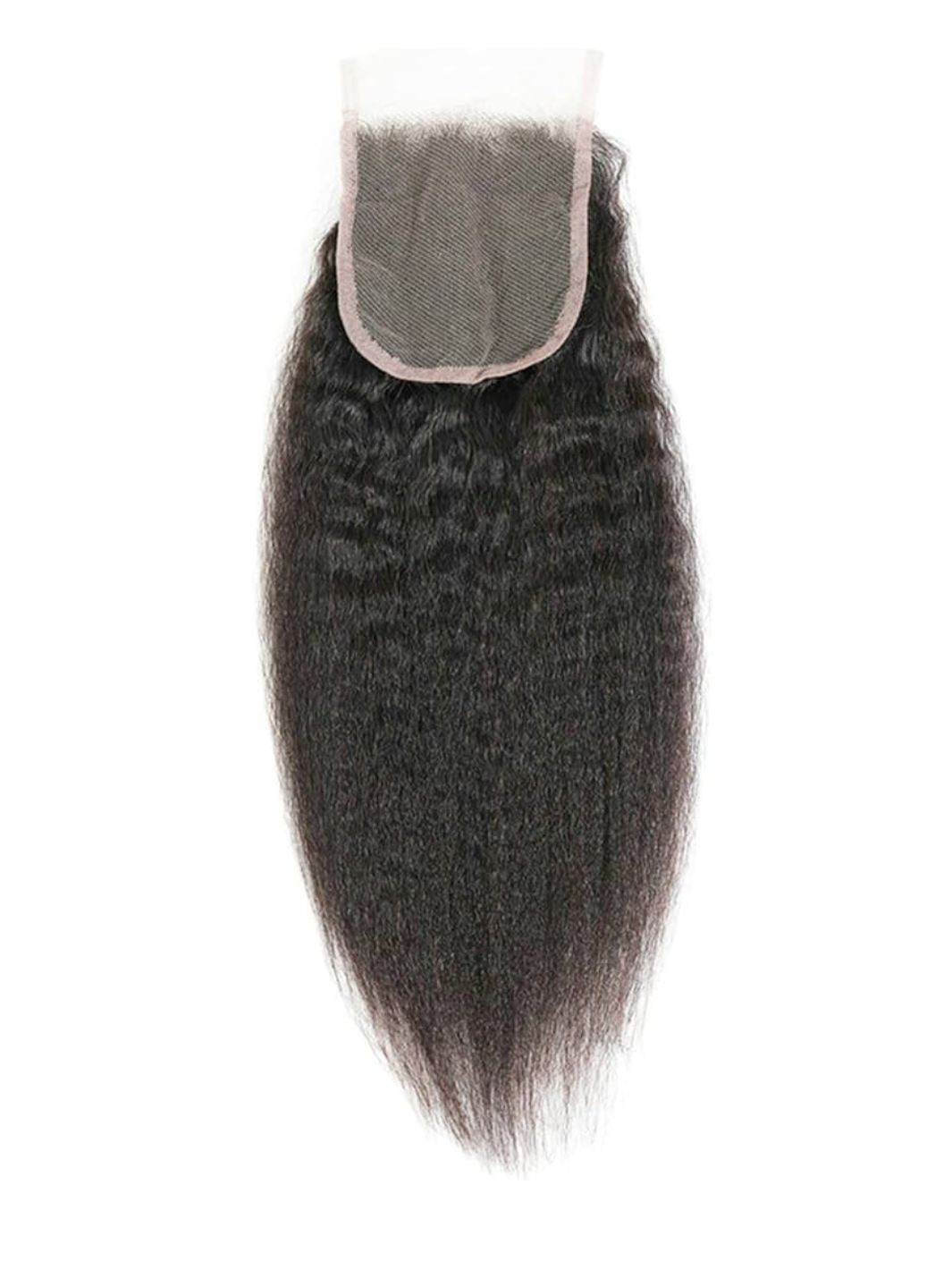 5x5 Raw Indian Kinky Straight Lace Closure