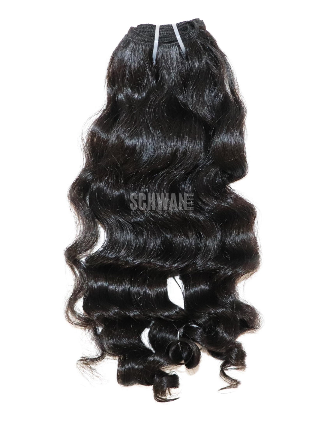 Bundle of Raw Natural Indian Curly Weft Hair extensions
