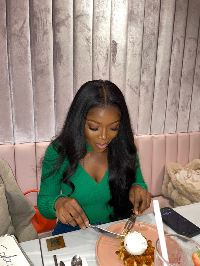 13x6" Raw Vietnamese Straight Frontal