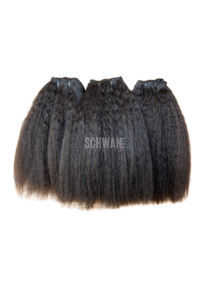 Raw Indian Kinky Straight Weft