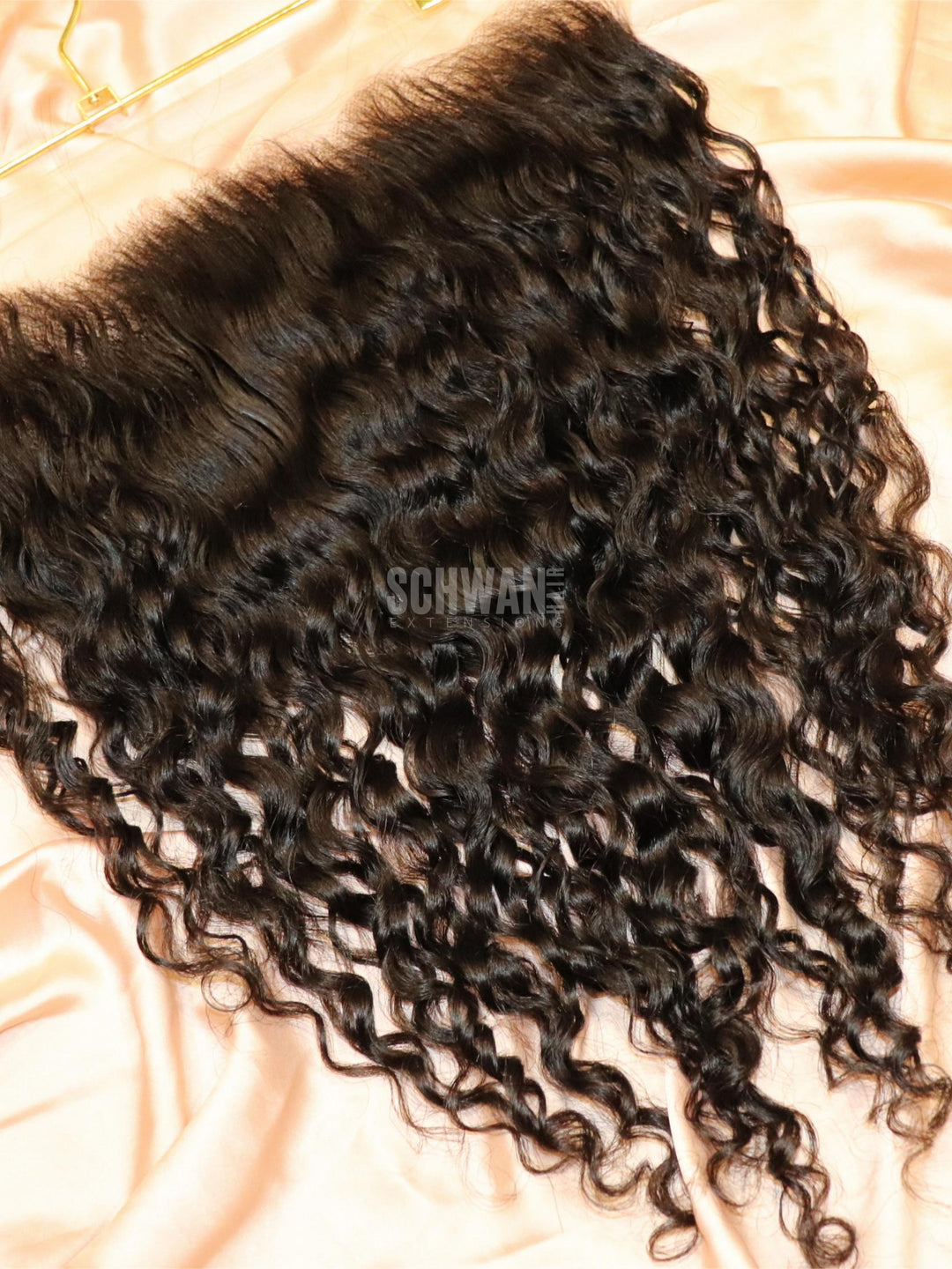 13x6" Raw Burmese Curly Hollywood HD Lace Frontal