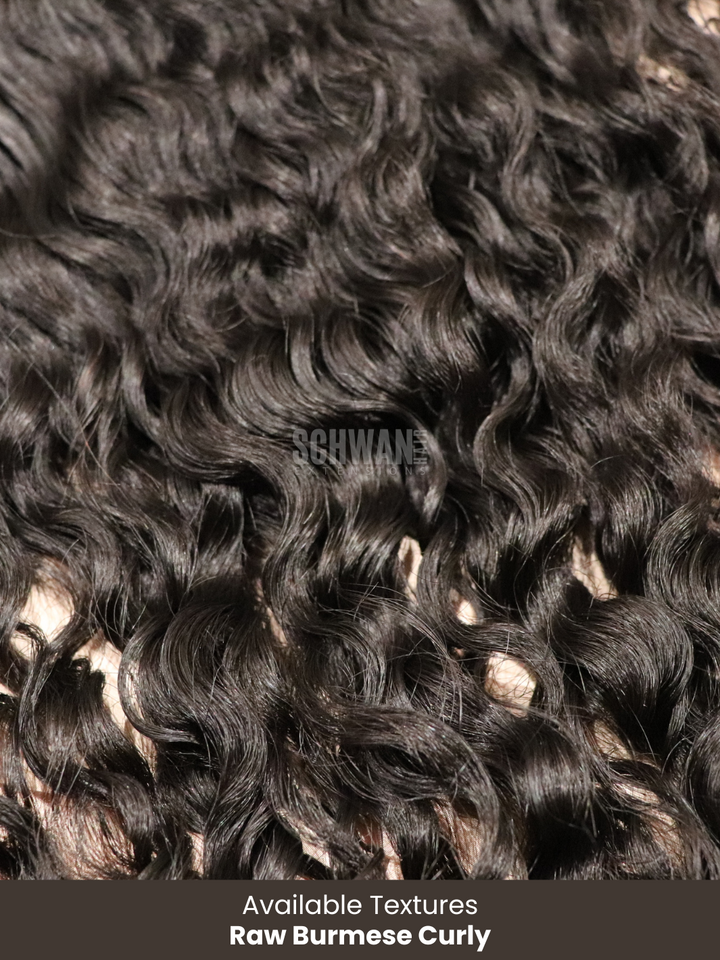 Tape-In Extensions: Burmese Curly