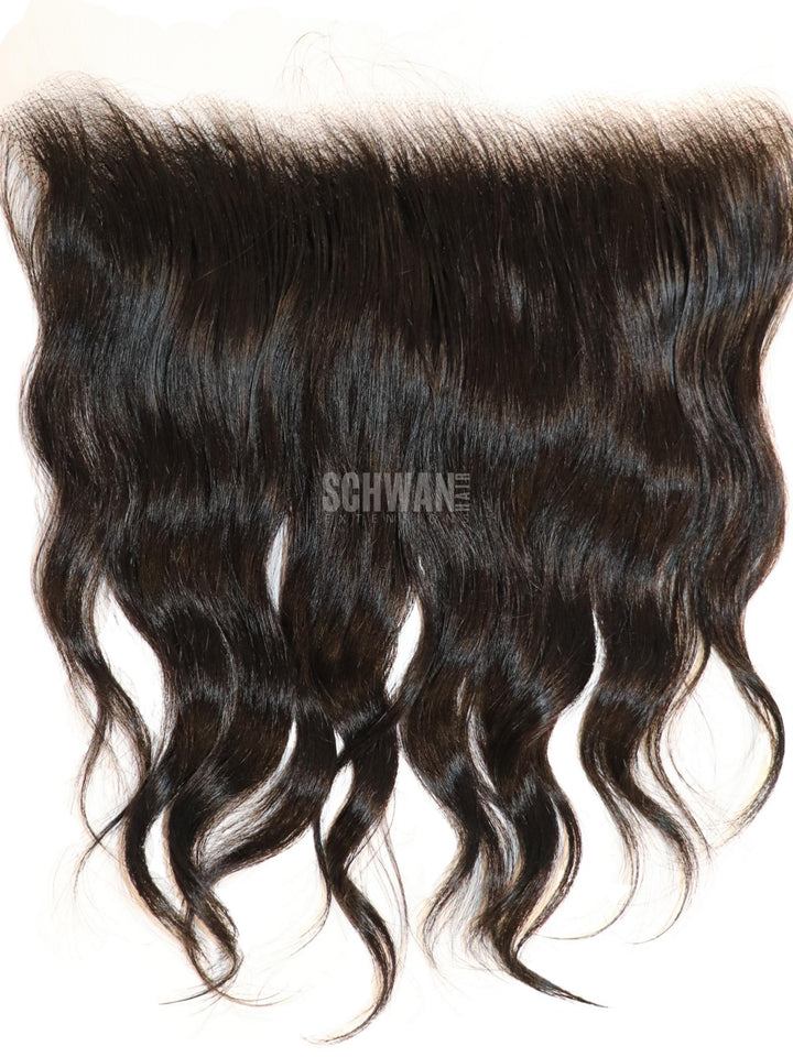 13x6" Raw Cambodian Wavy Hollywood HD Lace Frontal