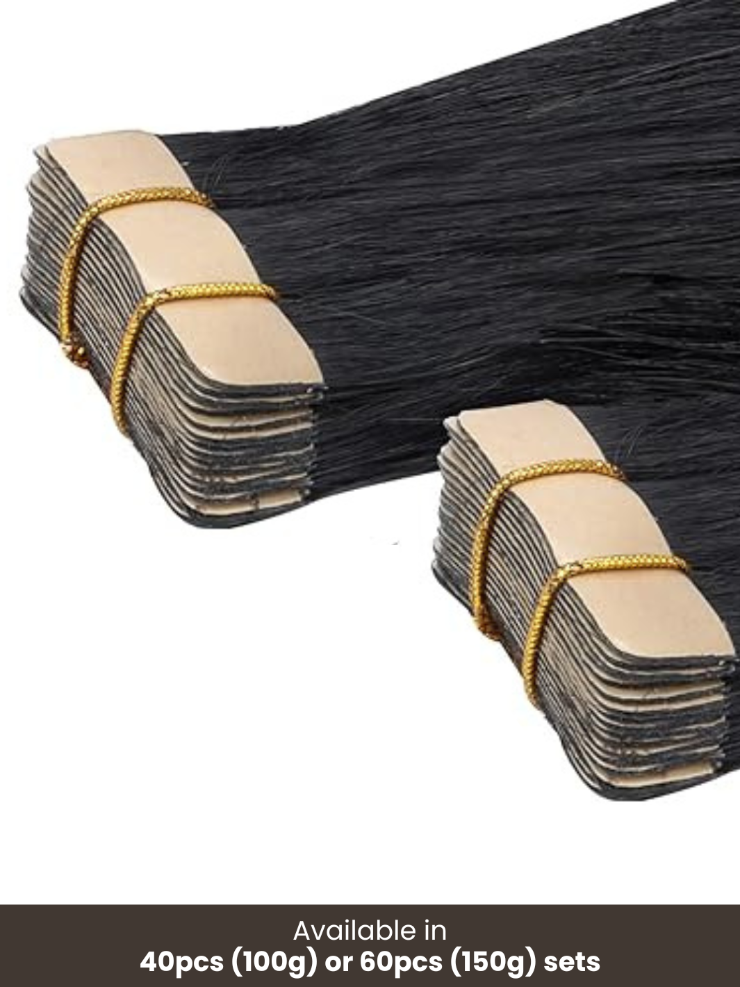 Raw Tape-In hair Extensions 40 pcs 60 pcs 150 g