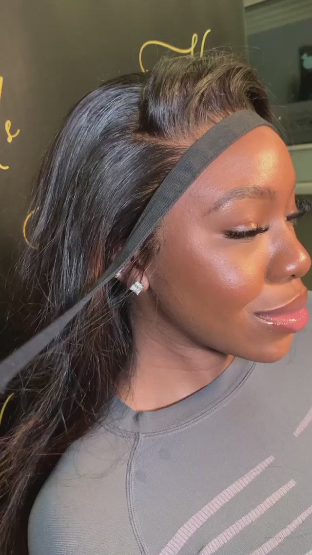 Raw Vietnamese Straight 13x6" HD Frontal + Raw Vietnamese Straight bundles
