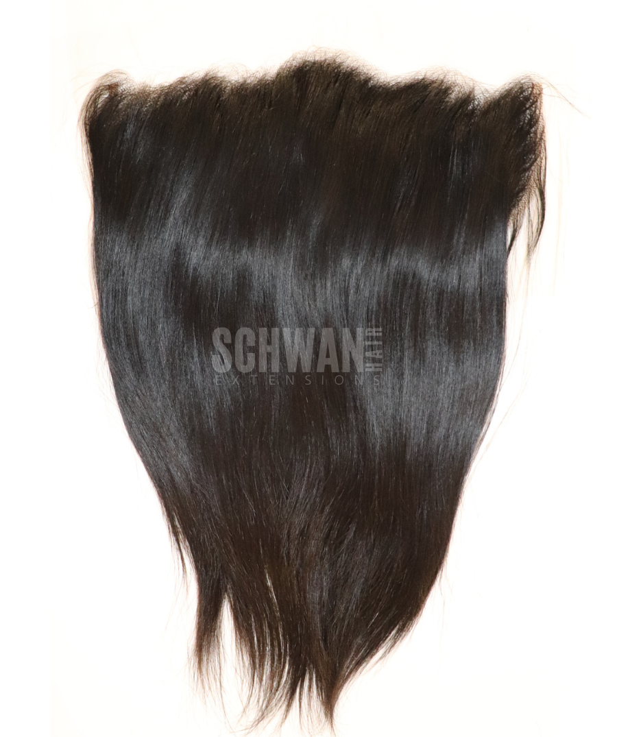 Raw Indian Straight Hollywood HD Frontal 13x6" - Schwan Hair Luxury raw hair extensions London