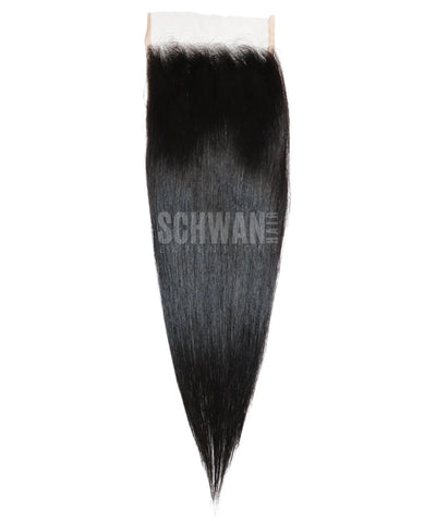 Raw Vietnamese Straight Hollywood HD Lace Closure - Schwan Hair Luxury raw hair extensions London