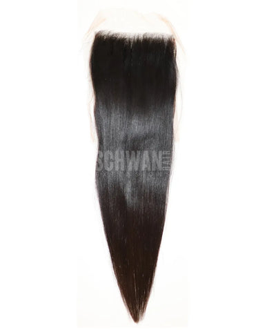 Raw Indian Straight Hollywood HD Lace Closure - Schwan Hair Luxury raw hair extensions London